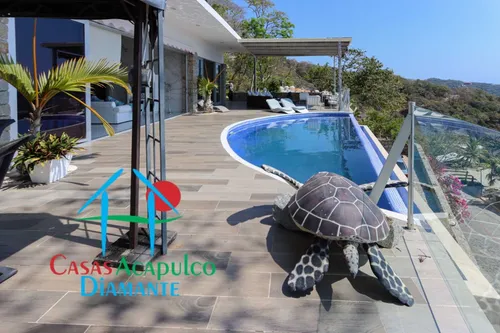 Cad Villa Vidal. Alberca Privada, Vista Al Mar, Bungaló Con Asador Y Jacuzzi