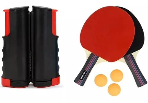 Red De Ping Pong Soporte Retractil Adaptable Cualquier Mesa, red