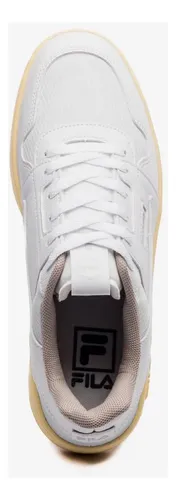 Tênis Masculino Fila Acd Classic Q1q2 26 Branco/cinza Gelo/castanho Claro Liso 39 Br