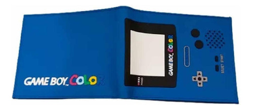 Libro - Billetera Nintendo Gameboy Color Azul