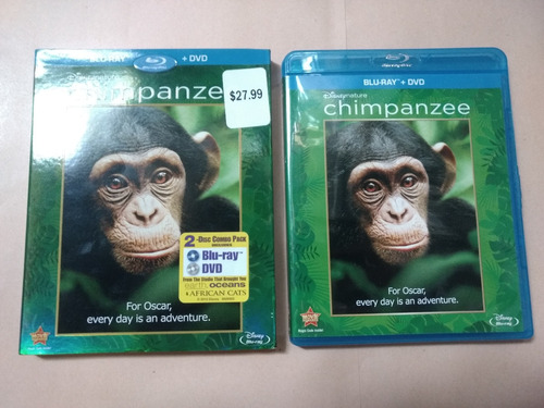 Blu-ray+dvd Disney Nature Chimpanzee Documental