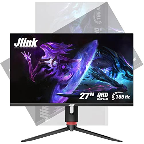 Monitor Para Juegos: Jlink 27 165hz 1ms 1440p Qhd (2560x1440