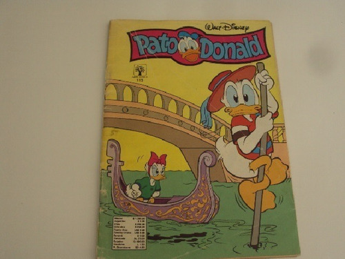  Historieta Pato Donald # 115 - Disney - Abril Cinco