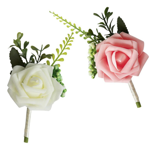 10xpe Ramilletes De Flores De Rosas Artificiales Y