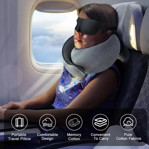 Almohada Para El Cuello: Ideal Para Viajar Y Leer
