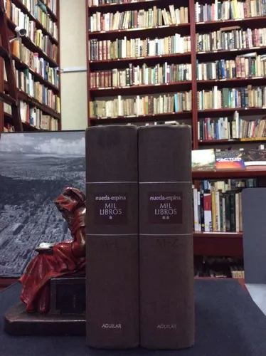 Mil Libros Por Luis Nueda - Dos Tomos - Aguilar (Usado)