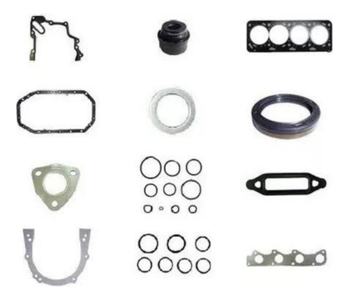 Kit Motor Saveiro 1.6 2016 Pistao Bronzinas Arruela Encosto