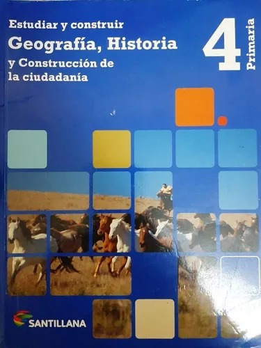 Geografía, Historia 4to Año - Usado Como Nuevo