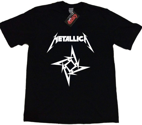 Camiseta Metallica Banda Punk Rock Heavy Metal