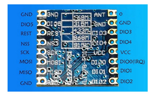 Para Módulo Transceptor Inalámbrico Sx1276 Lora Module