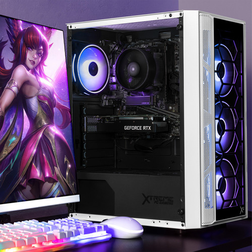 Xtreme Pc Gaming Geforce Rtx 3050 Amd Ryzen 7 5700 32gb Ssd 1tb Wifi White