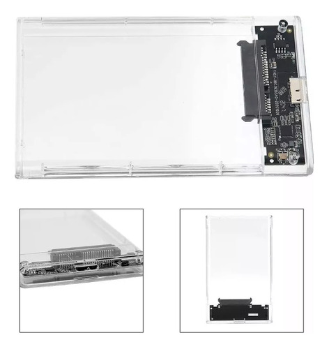 Pctecmx Con.75.3.0 Gabinete Carcasa Disco Duro Usb 3.0 Sata Case Externo