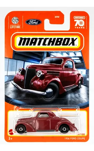 Matchbox # 19/100 - 1936 Ford Coupe - 1/64 - Hkw62 | MercadoLibre