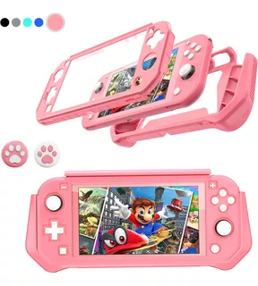 3pc Rosa Armour Funda Case Para Nintendo Switch Lite