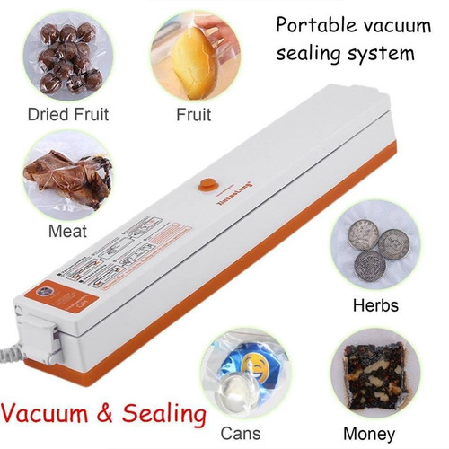 Máquina Empacadora Selladora Al Vacío Alimentos Envasado
