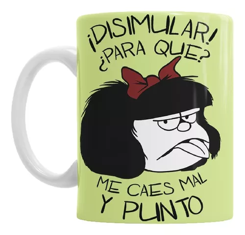 Taza Redonda Mafalda Premium Paper