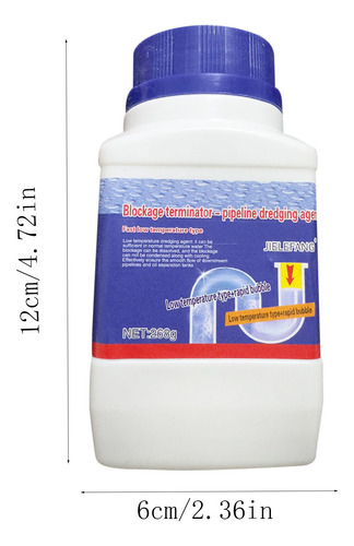 Grasa De Cocina V 368 G, Potente Agente Para Destapar Desagü