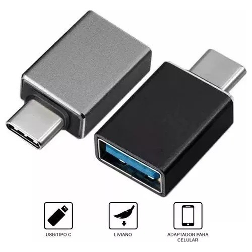 Adaptador Tipo C Macho A Usb Hembra 3.0