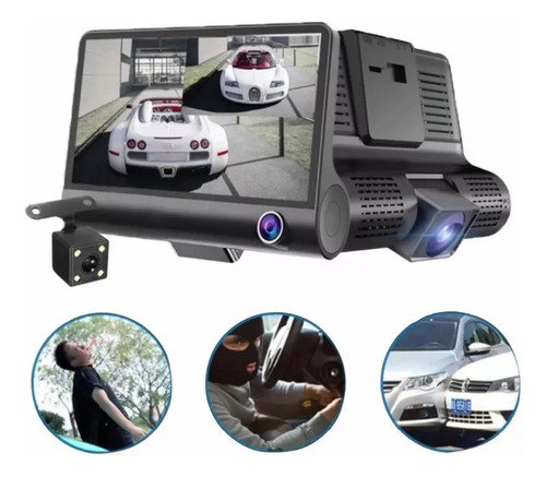 Cámara De Coche Cámara Delantera Interna Trasera Car Dvr 108