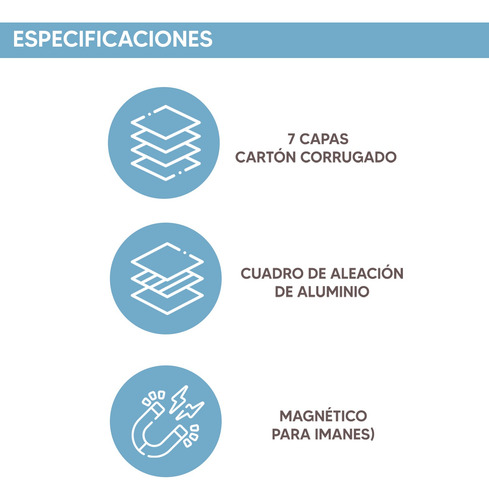 Pizarron Magnético Interactivo Para Infantes De 60x90 Cm