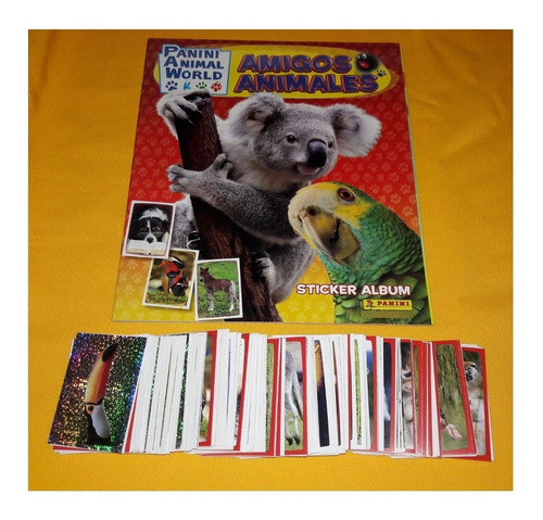 Animal World Amigos Animales Album Panini Completo