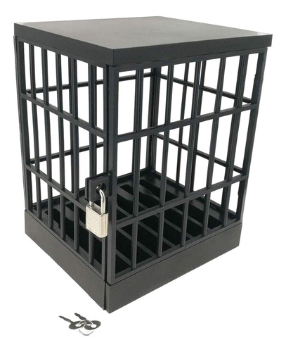 Smartphone Lock Box Jail Prison Portable Para Snacks Negro