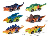 Comprar Juguete Autos Dino Go-kart Display 6 Unidad Autitos Surtidos