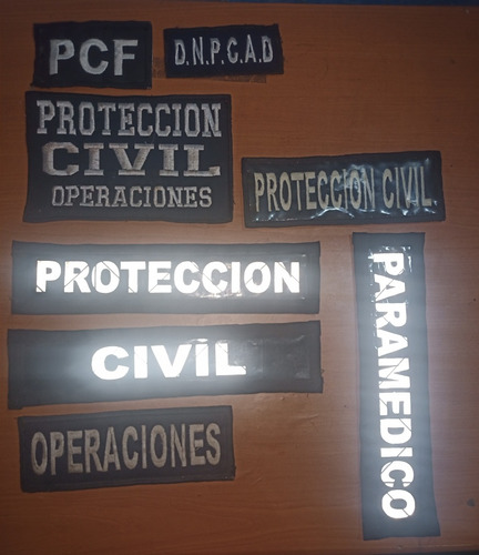 Parches De Protección Civil 