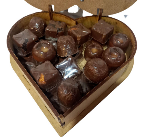 Bombones Artesanales En Caja Para El Dia Del Padre.