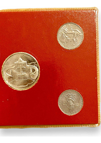 Set De 5 Medallas De La Ciudad Del Vaticano (Usado)