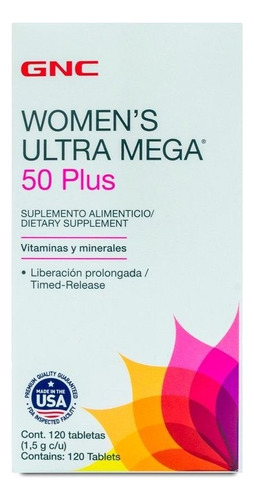 Gnc Women's Ultra Mega 50 Plus