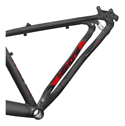 Kit Quadro High One Next Grafite/vermelho Tam 17