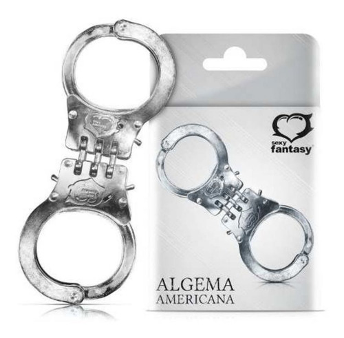 Par Algemas Em Metal Americana Festa Fantasia Sexy Fantasy Cor Prata