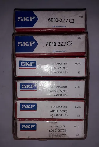Rodamiento 6010-2z/c3 Marca Skf