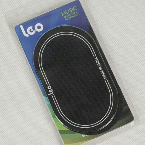Parche De Pedal De Bombo Premium: Negro 15,7 Cm X 9 Cm