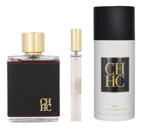 Set Ch Men Carolina Herrera 3pz - Hombre