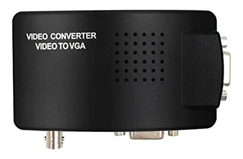 Convertidor De Video Bnc A Vga Portatil Entrada S-video Com