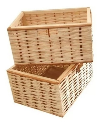 Cajon Mimbre Pack X 3