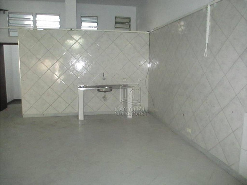 Salão Para Alugar, 113 M² Por R$ 2.600,00/mês - Jardim Utinga - Santo André/sp - Sl0214