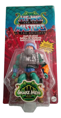 Mattel Masters Man-at-arms Garra De Serpiente Con Detalle