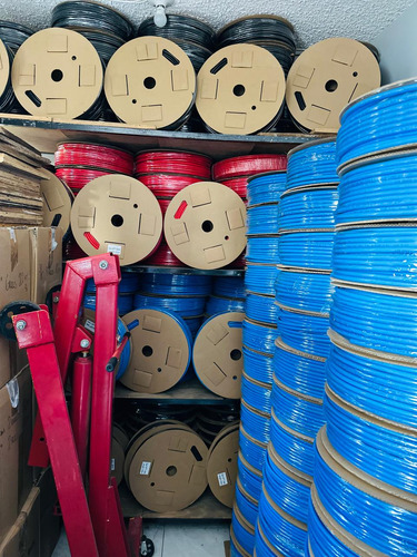10mts Mmd Tubing De Nylon 3/8 Azul Doble Capa
