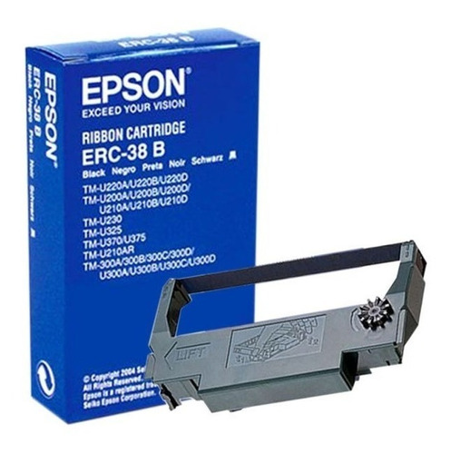 Epson Cinta Erc-38b Negro Tmu-200/220/230/300/325/375