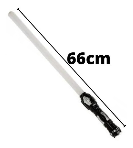 Imagen 3 de 7 de Espada Sable Luminoso Brillante A Pila Mx6606 Sable De Luz