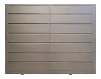 Comprar Porton Corredizo Manual De Chapa 16 Plegada 3.00 X 2.10 
