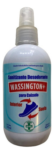 Sanitizante Desodorante Para Calzados Wassington X 220 Cc