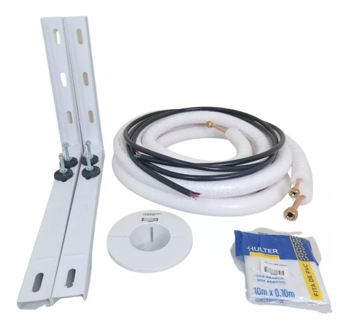 Kit Instalação Ar Condicionado Split 1 Metro 7 A 12000 Btus