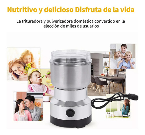 Xt Molino Pulverizador Cuatro Cuchillas Eléctricas Para Café