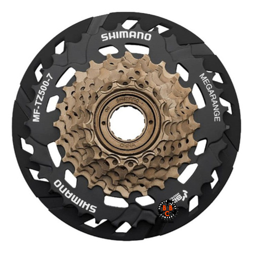 Pacha 7 Velocidades Rosca Shimano Con Protector 14-34t Tz-50