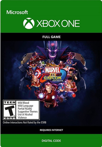 Xbox One - Marvel Vs Capcom Infinite - Código Original 