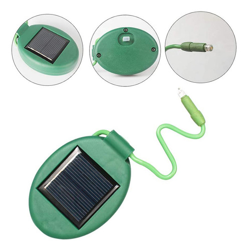 Maceta De Luces Led Para Jardín Con Luz Solar